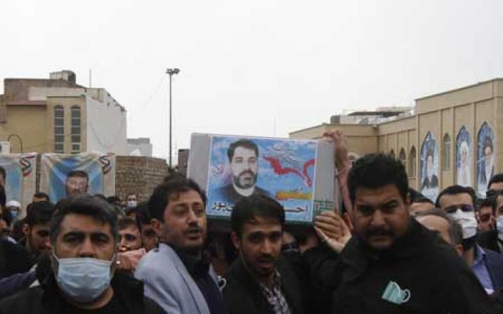پیکر شهید «احسان کربلایی پور» در قم تشییع شد پیکر شهید «احسان کربلایی پور» در قم تشییع شد